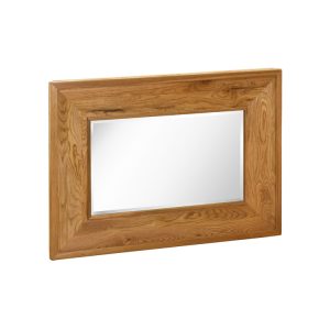 Vancouver Petite – Rectangular Oak Mirror (NB015)