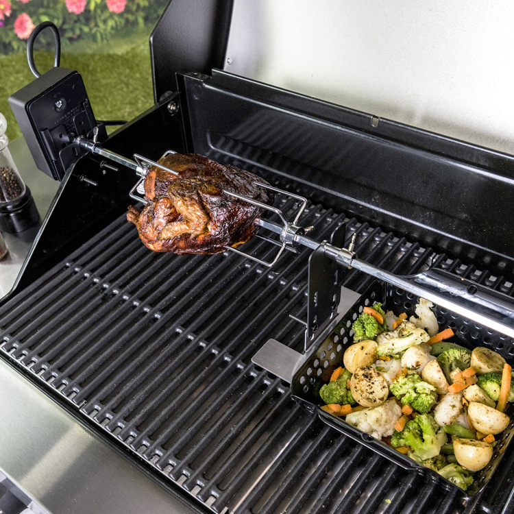 Rotisserie char on sale broil grill