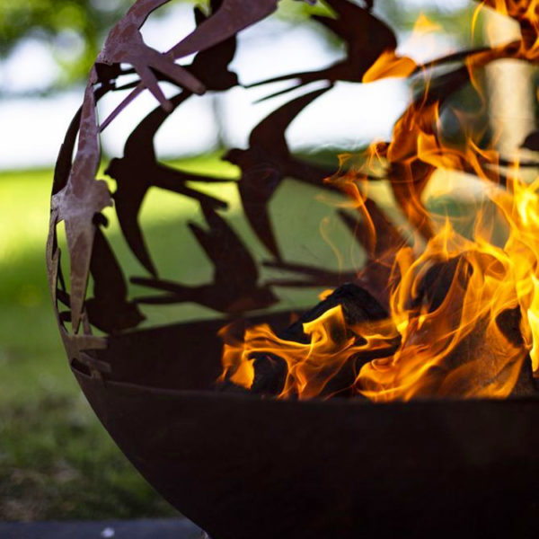 La Hacienda Swallows Firepit Globe - Image 2