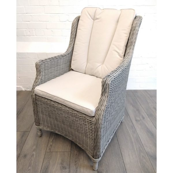Octavia - 4 Person Premium Dining Set (Beige Cushions) - Image 2