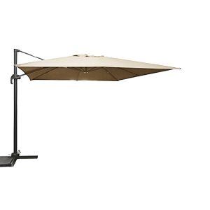 2.5m Square Cantilever Parasol – Ecru