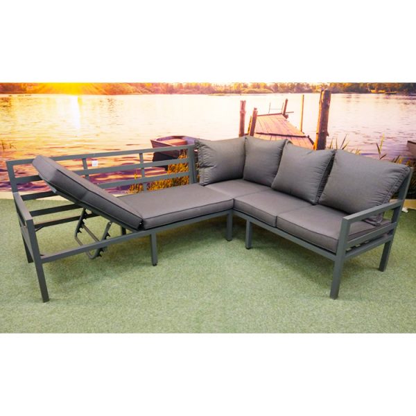 Montana  – L-Shaped Corner Set with Built-in Sun Lounger - Image 3