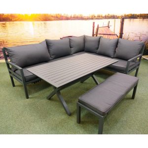 Montana  – L-Shaped Corner Set with Built-in Sun Lounger