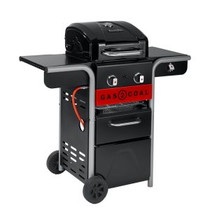 Char-Broil Gas2Coal (2.0) 210 Hybrid Grill - 2 Burner Gas and Charcoal Barbecue