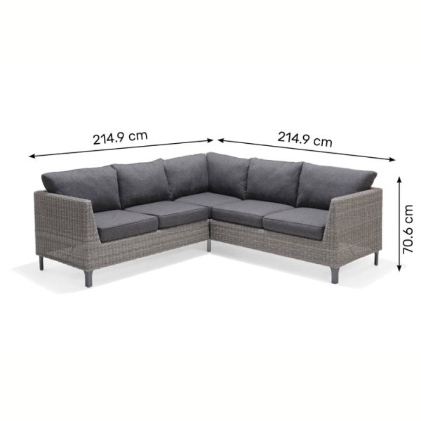 Bermuda - Corner Set with Height Adjustable Table - Image 5