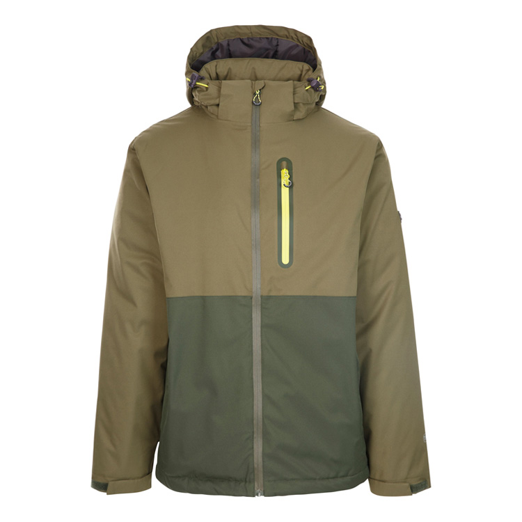 Trespass Mens Iggley Waterproof Jacket – Chive - Bestbuys