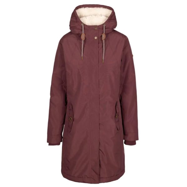 Trespass Womens Reminder Jacket – Mulberry