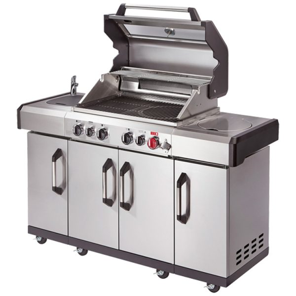 Enders Kansas II Pro 4 Turbo – 4 Burner Gas Barbecue / Outdoor Kitchen - Image 2