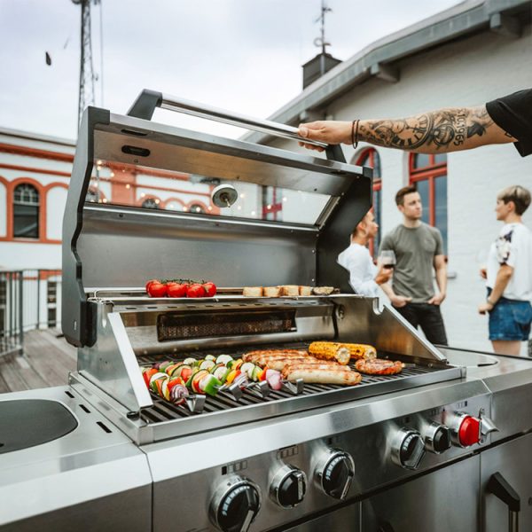 Enders Kansas II Pro 4 Turbo – 4 Burner Gas Barbecue / Outdoor Kitchen - Image 3