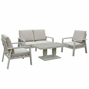 Neptune – 2 Seat Sofa Set with Height Adjustable Table