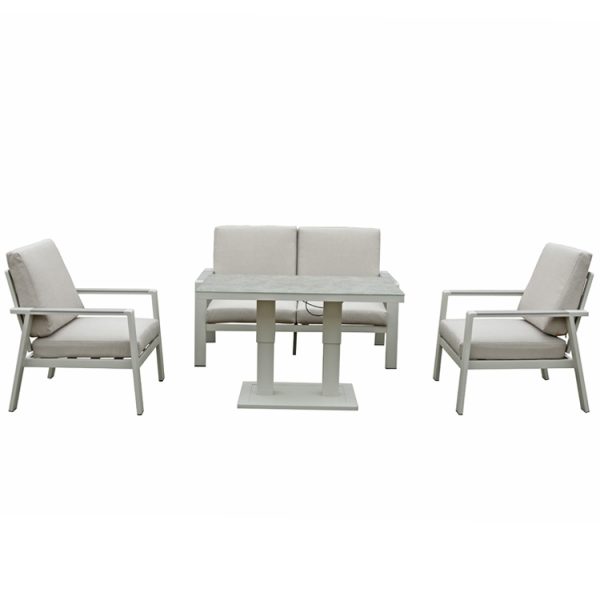 Neptune – 2 Seat Sofa Set with Height Adjustable Table - Image 4