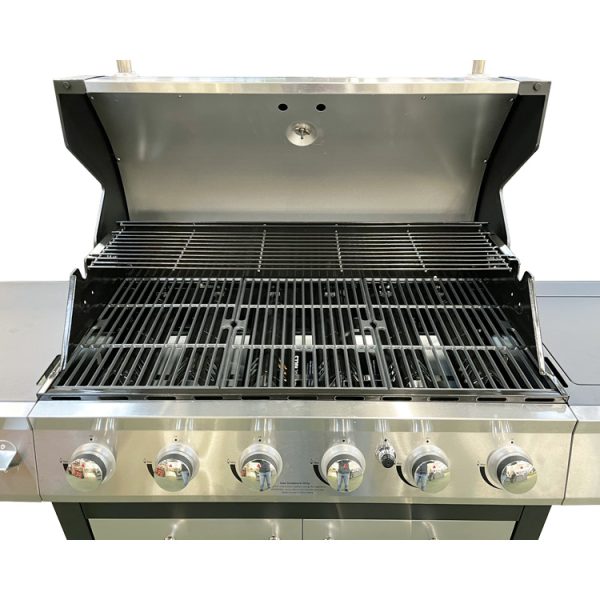 Rhyno Stainless Steel – 6 Burner Gas BBQ - Image 2