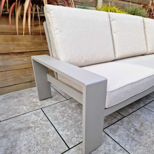 Venus – Square Corner Set with Gas Fire Pit Table - Image 3