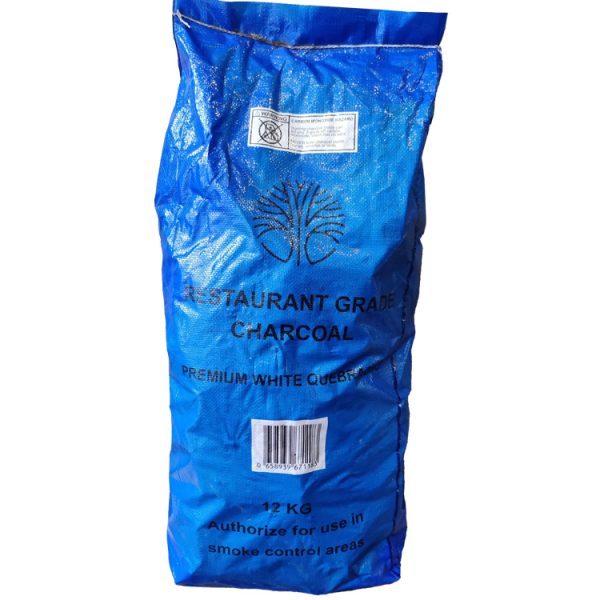Restaurant Grade Hardwood Charcoal – 12kg Bag